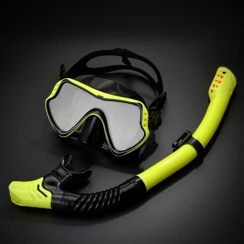 Diving Silicone Anti-fog Goggles Glasses Scuba