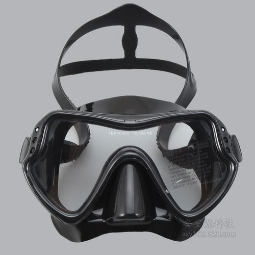 Diving Silicone Anti-fog Goggles Glasses Scuba