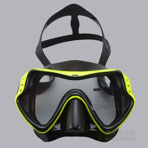Diving Silicone Anti-fog Goggles Glasses Scuba