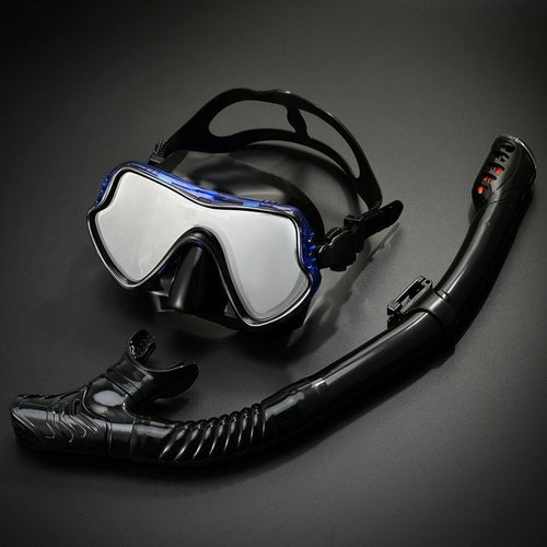 Diving Silicone Anti-fog Goggles Glasses Scuba