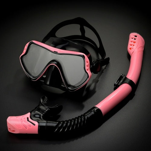 Diving Silicone Anti-fog Goggles Glasses Scuba