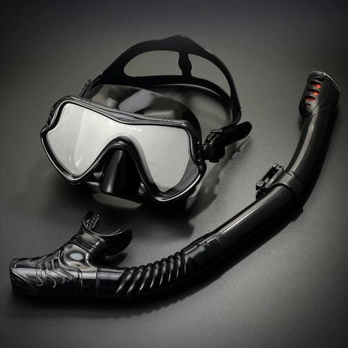 Diving Silicone Anti-fog Goggles Glasses Scuba