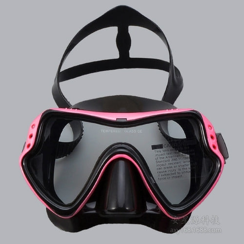 Diving Silicone Anti-fog Goggles Glasses Scuba