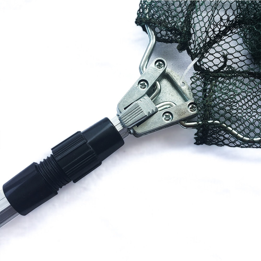 Aluminum Alloy 150/170/210cm Retractable Fishing Net