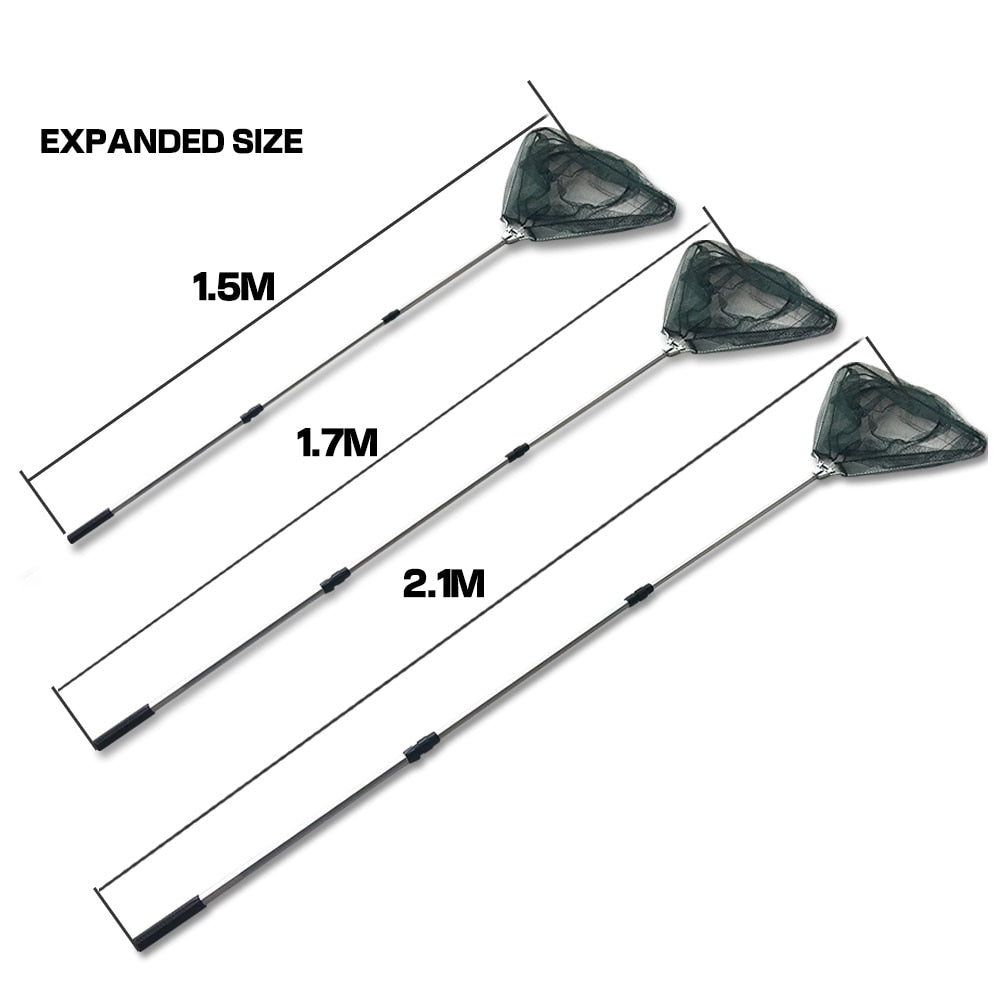 Aluminum Alloy Retractable Fishing Net