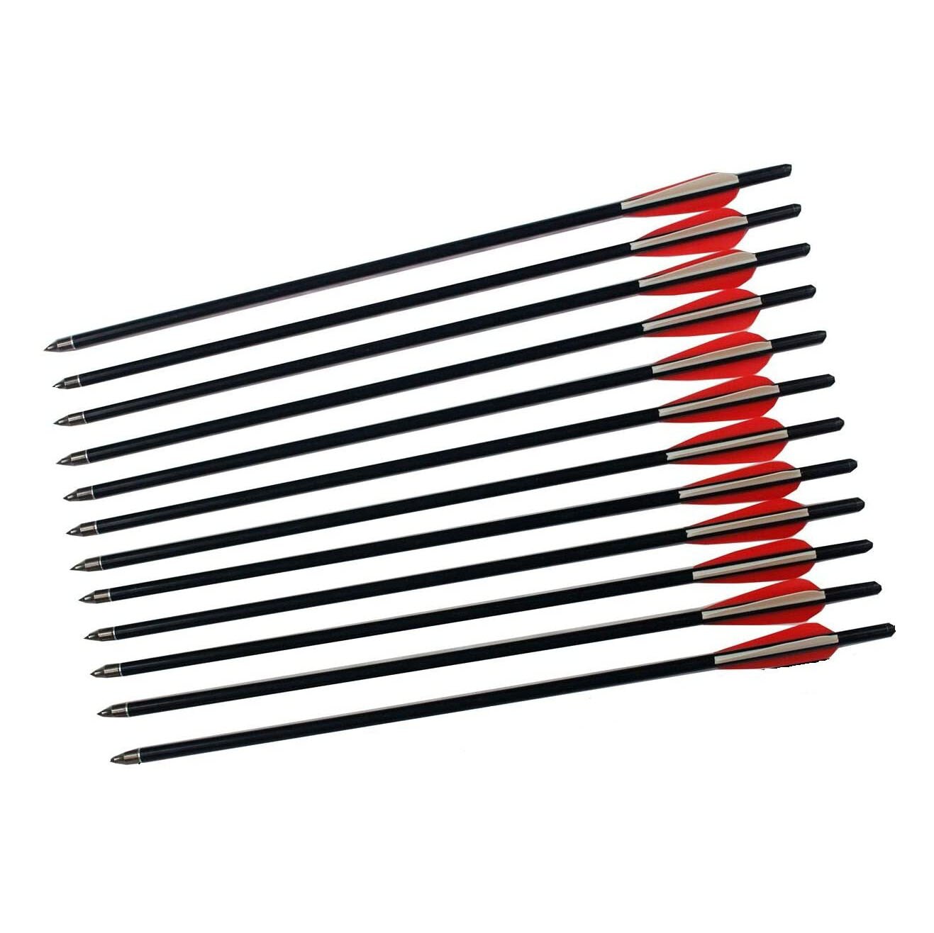 Aluminum Crossbow Bolts Arrows 16 18 20 22 Inch