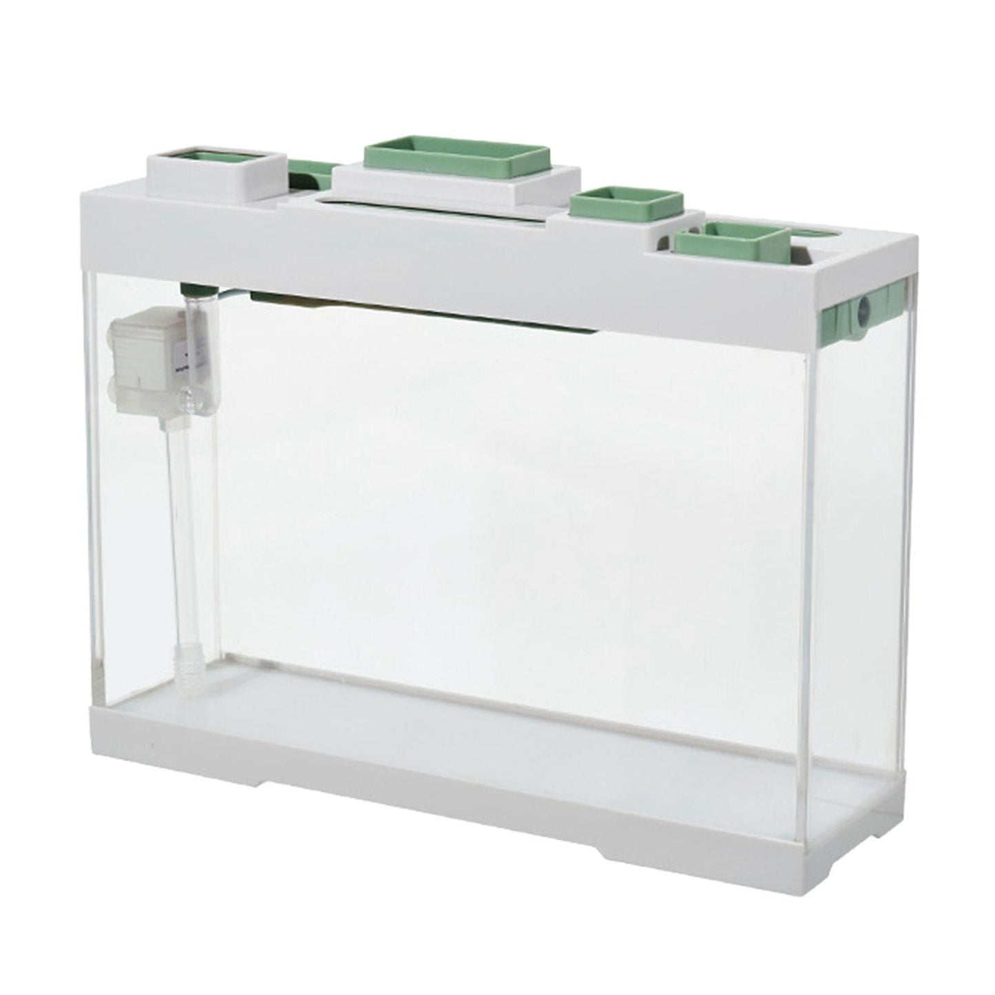Aquarium Fish Tank Storage Usb With Led Lights