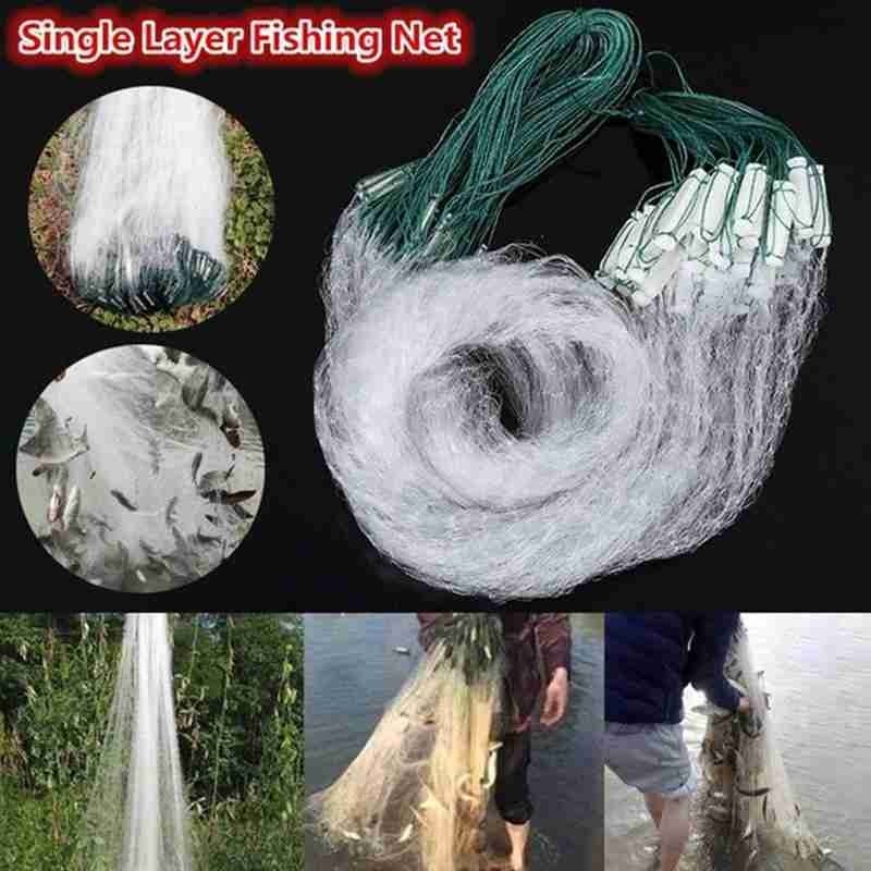 Fishing Net Single Mesh Float Trap