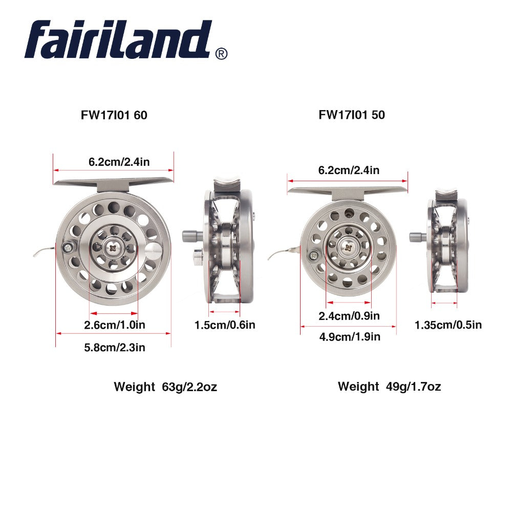 Full Aluminum Ice Fishing Reel