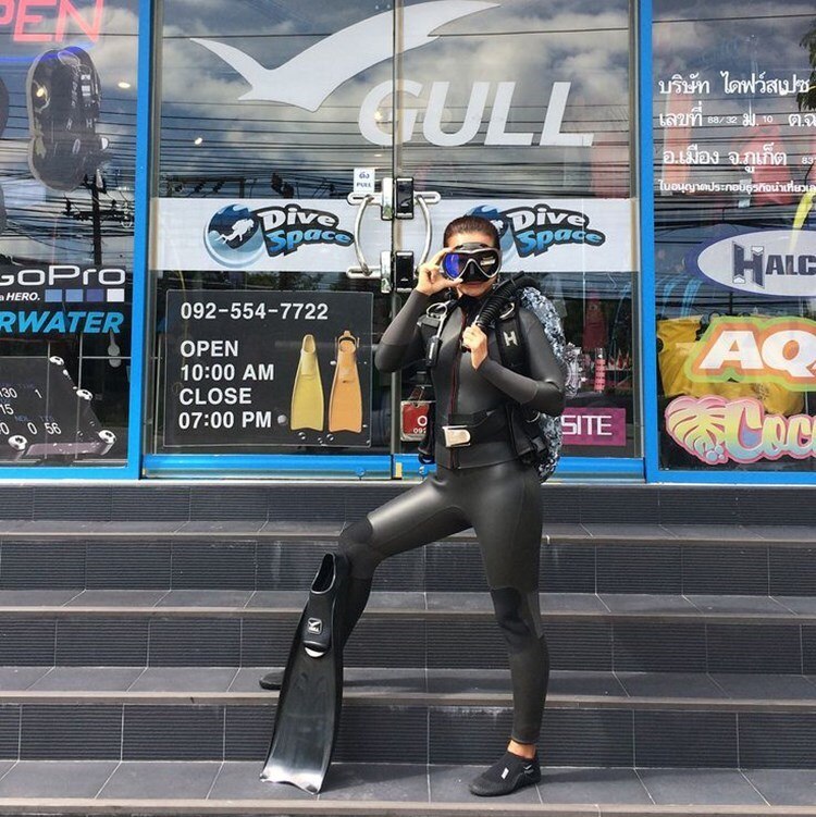 Men Surf Scuba Diving Suit Equipment