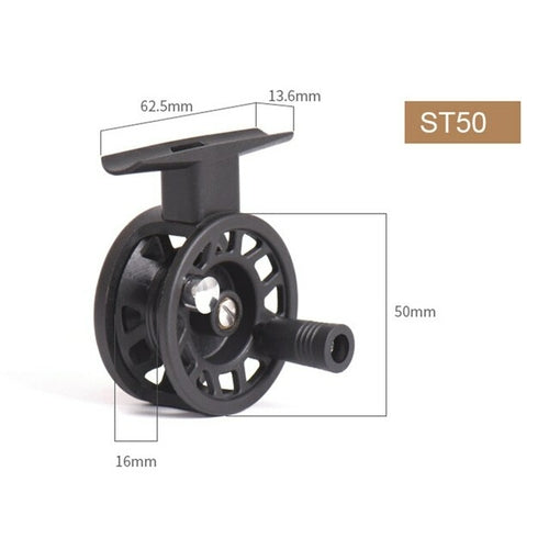 Portable Mini Fishing Reel Bait