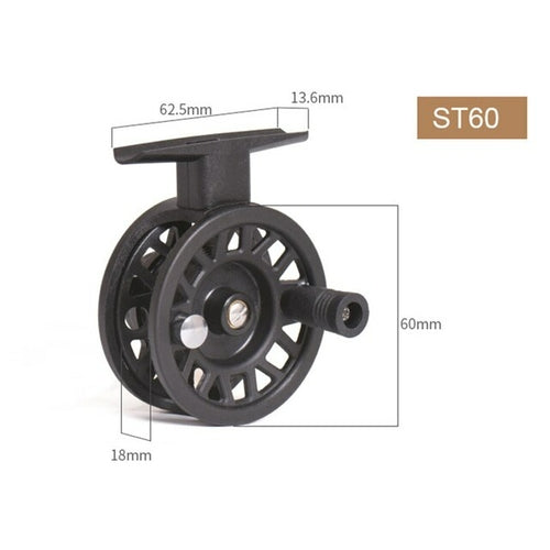 Portable Mini Fishing Reel Bait