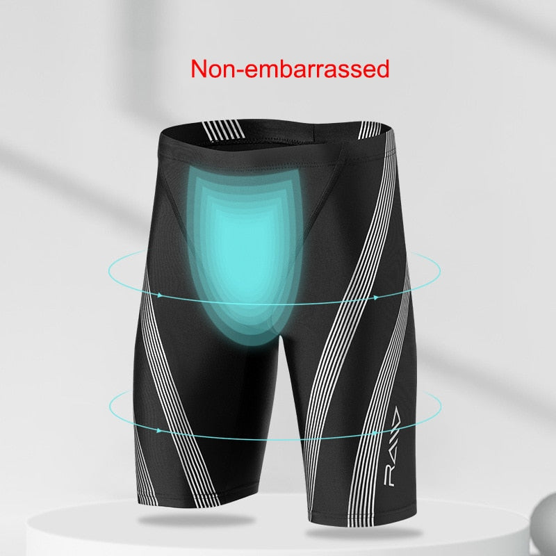 Indoor Pool Swimsuit Men Quick Dry Swimwear