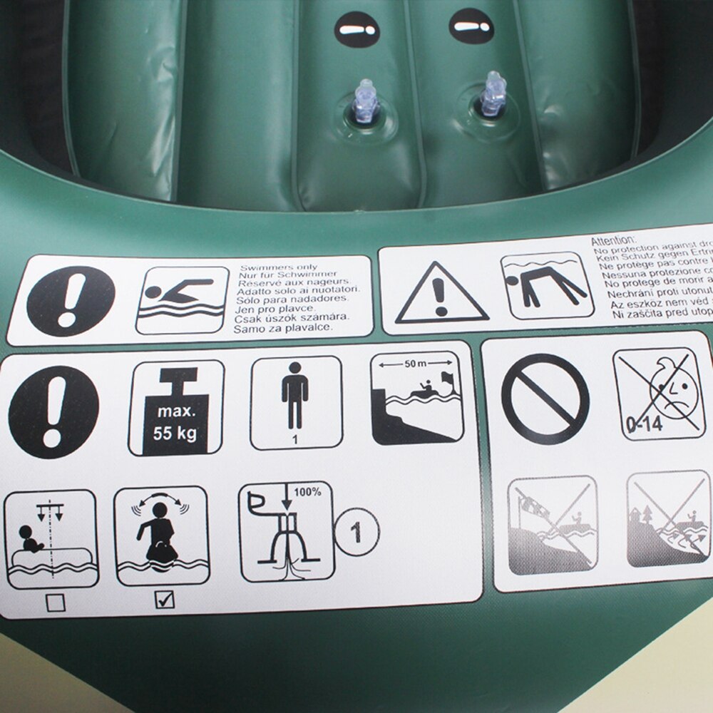 Inflatable Boat Kayak Canoe Fishing Boat
