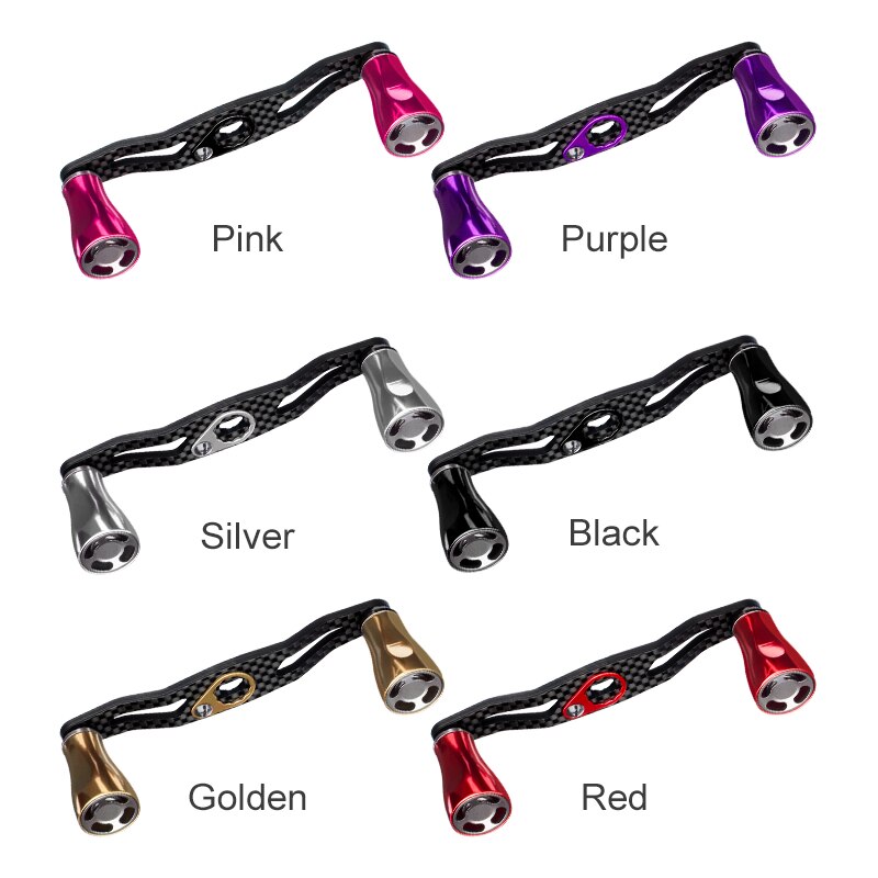 Jitai Fishing Reel Handle Carbon Fibre Aluminum