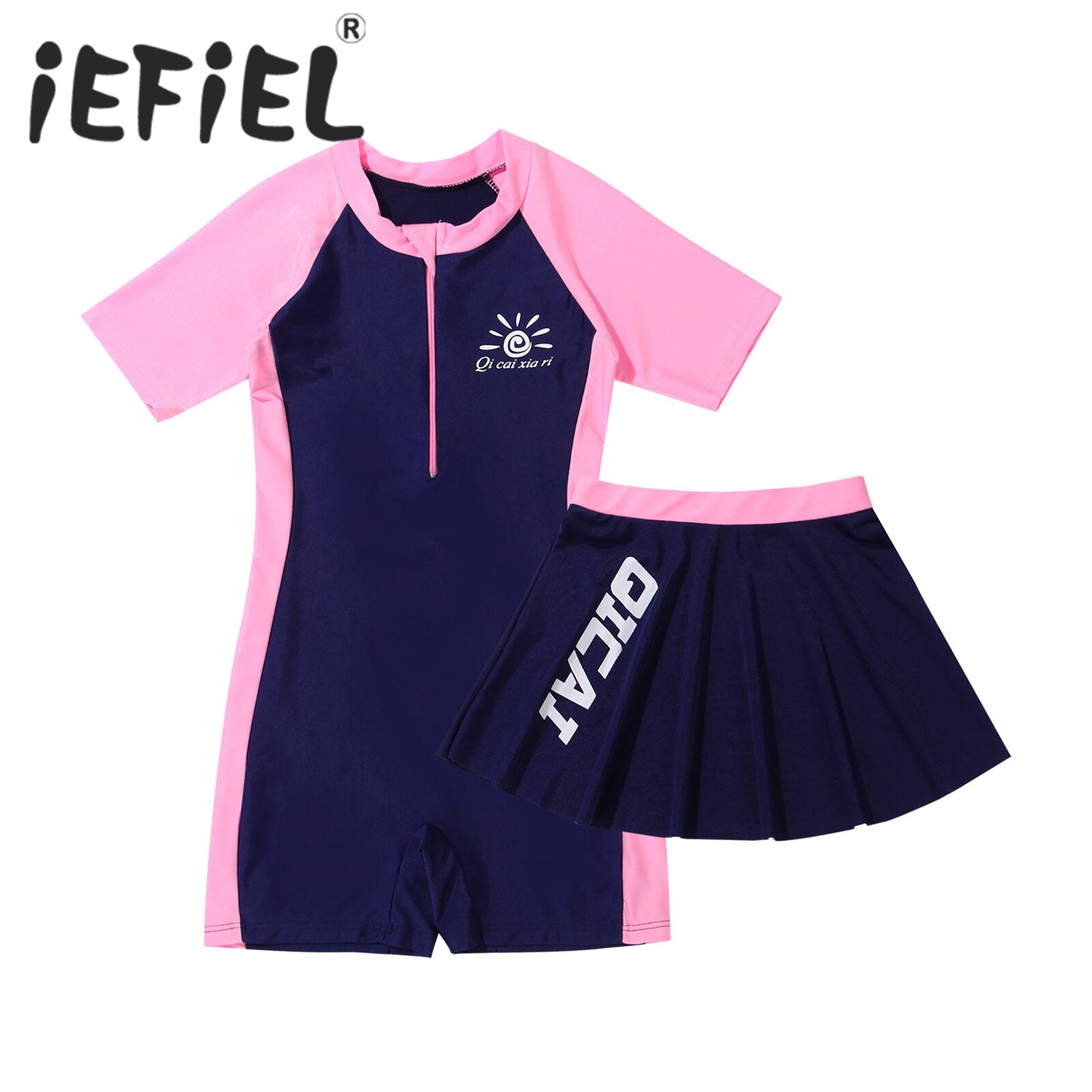 Kids Girls Swimsuits Sets Beachwear
