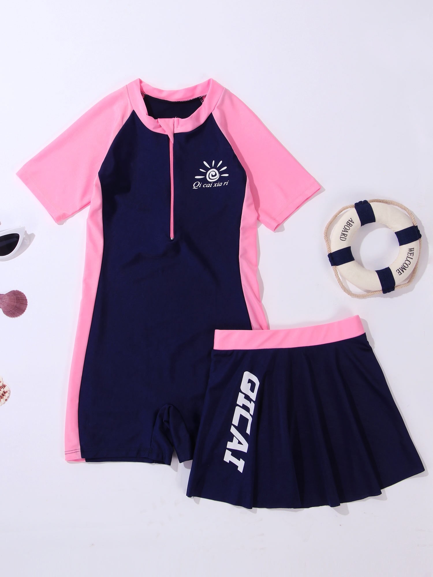 Kids Girls Swimsuits Sets Beachwear