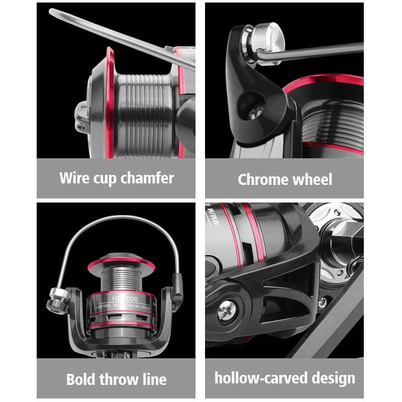 Fishing Reel All Metal Spool