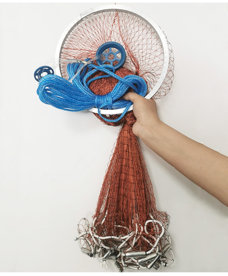 Hand Throwing Net Outdoor Fishing Tackle