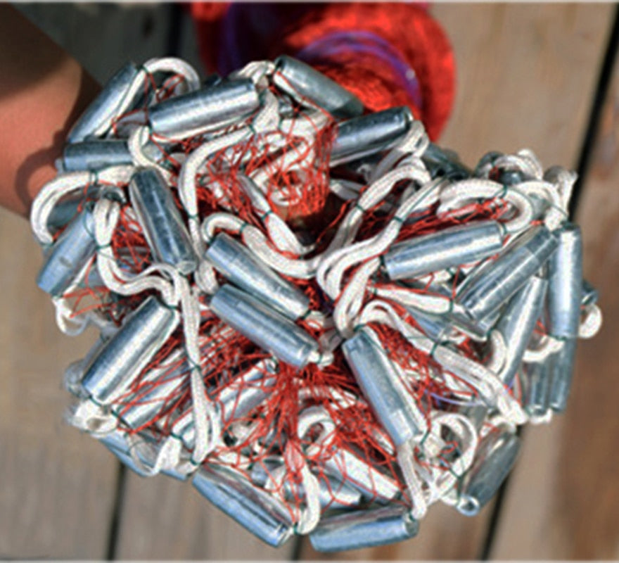 Hand Throwing Net Outdoor Fishing Tackle