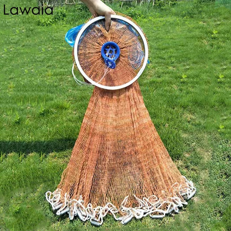 Hand Throwing Net Outdoor Fishing Tackle
