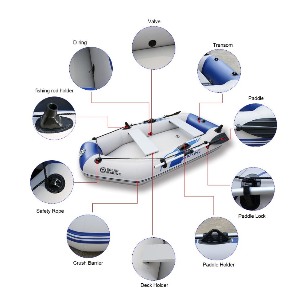 New 1-6 Persons Green Fishing Boat