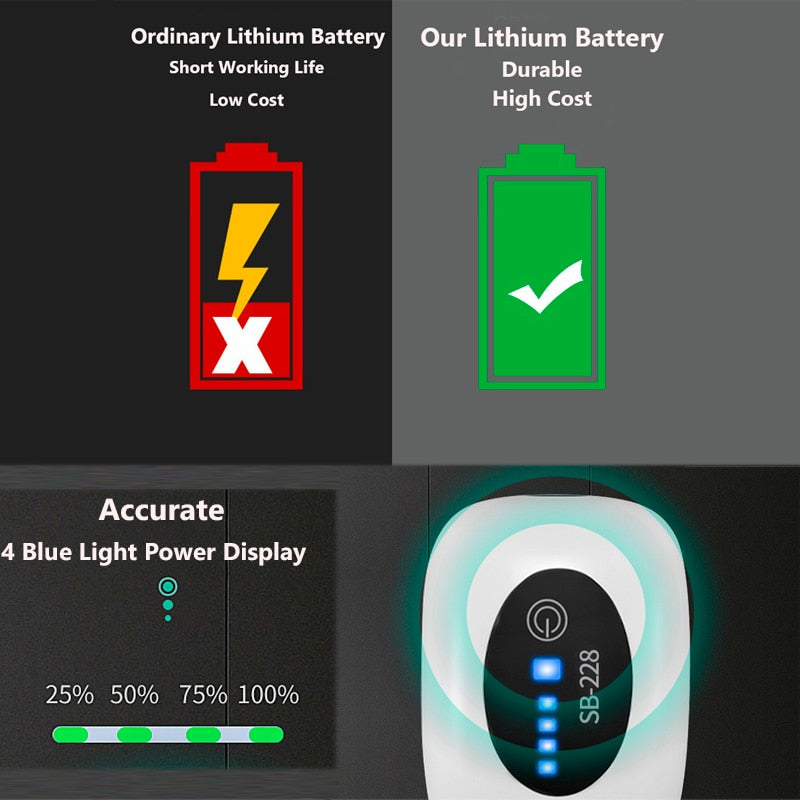 New 4800mah Aquarium Oxygen Air Pump