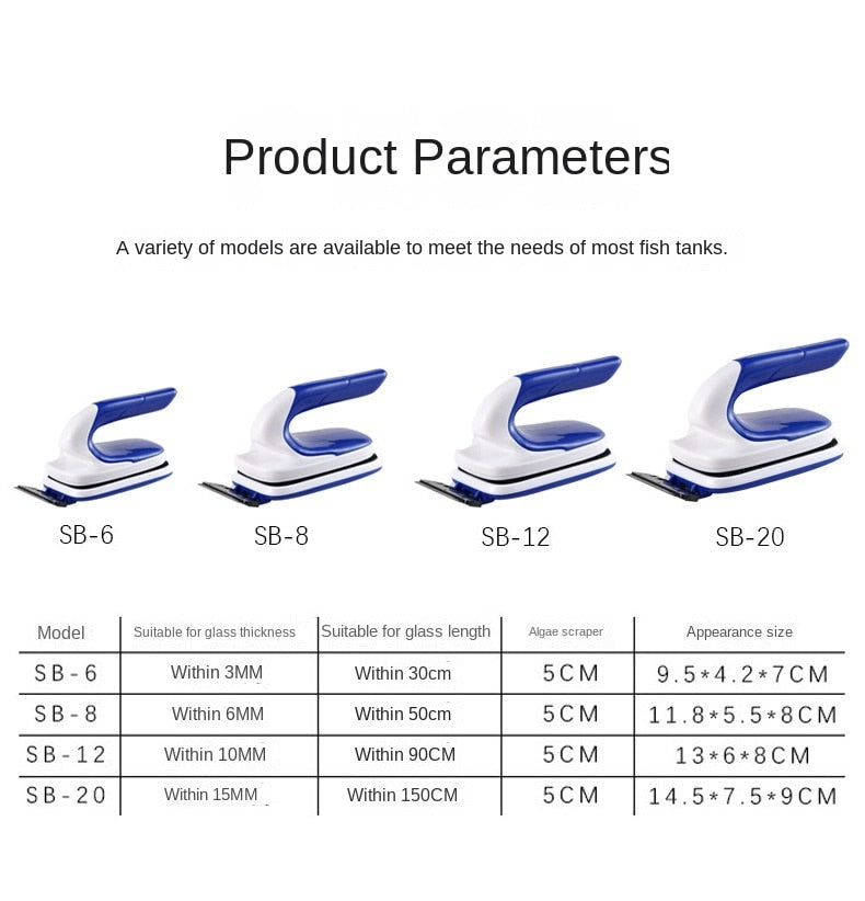 Aquarium Magnetic Glass Brush