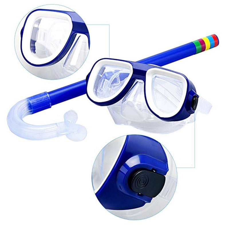 New kids Underwater Anti fog Diving Mask
