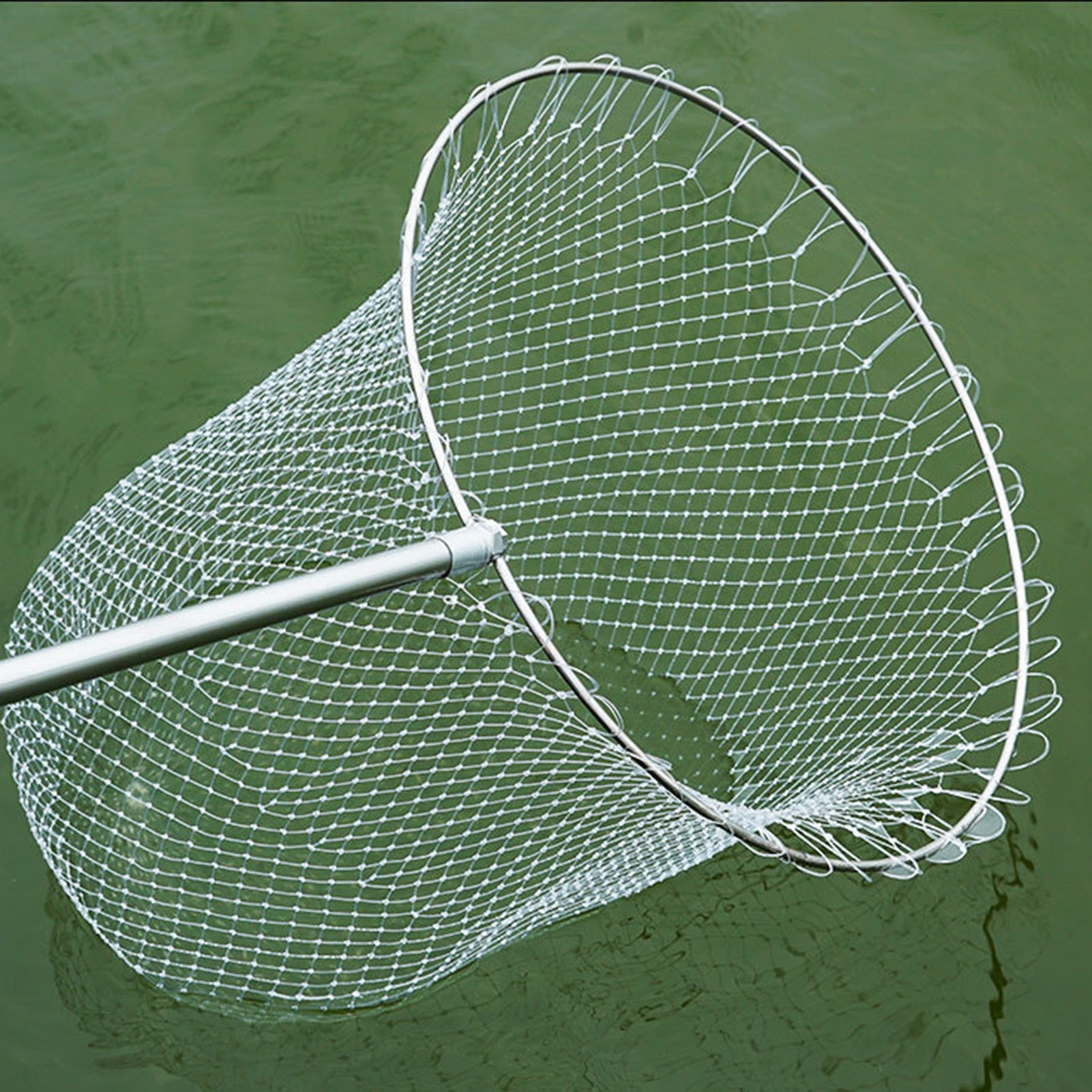 Double Line Braided Mesh Fishing Landing Net