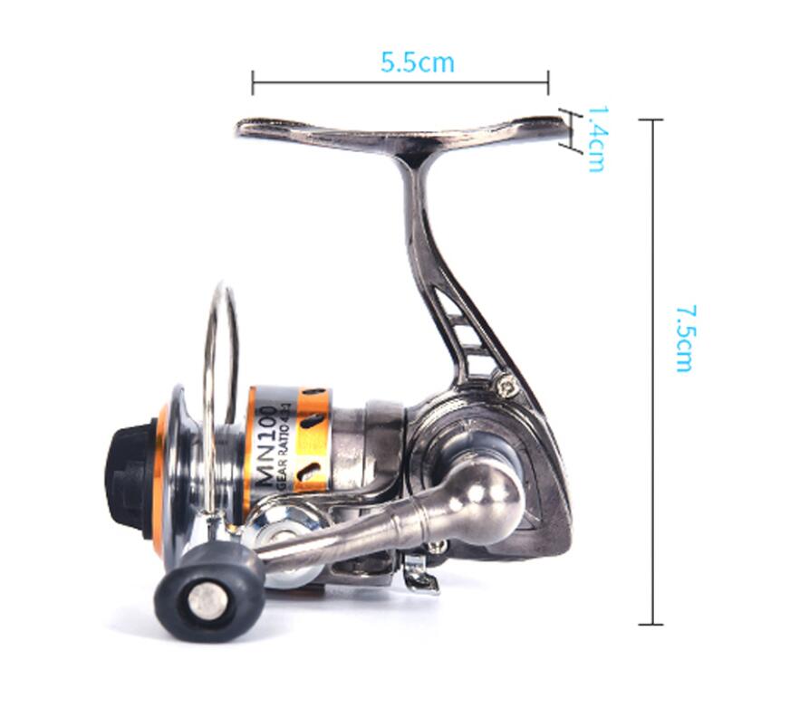 Small Spinning Ice Fishing Reel