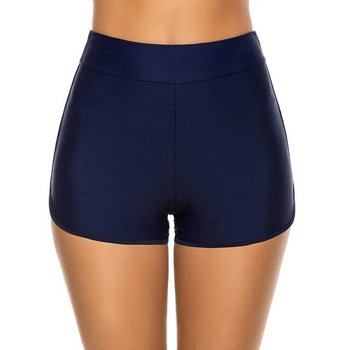 Swim Shorts For Women High Waist Mesh