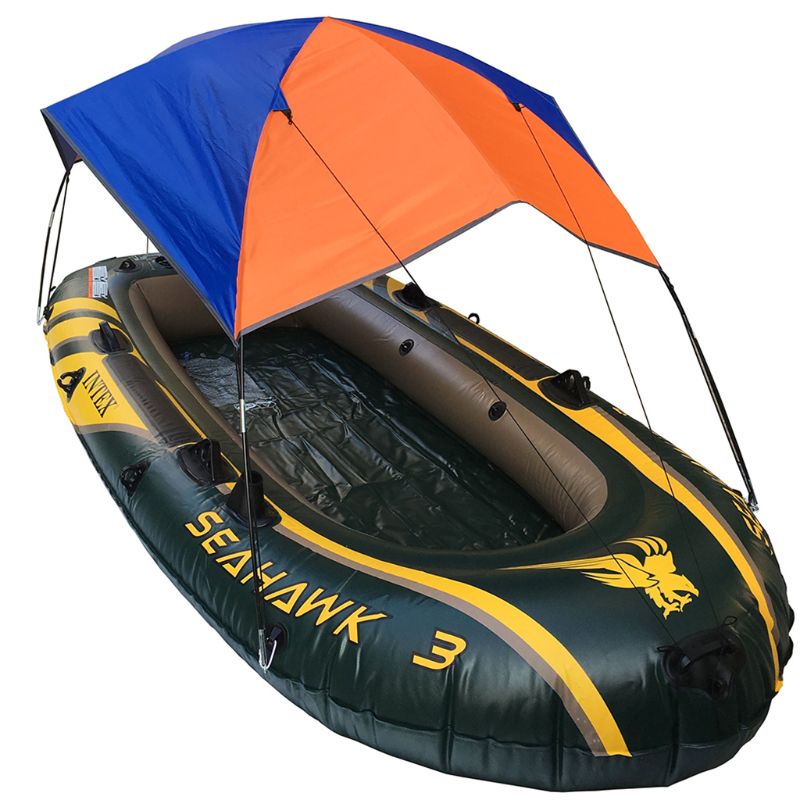 Portable durable Inflatable Fishing Sun Shade Rain Canopy Sailboat