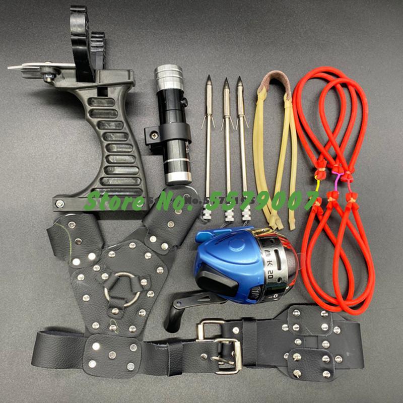 Professional Hunting Fishing Slingshot Rifle Crossbow Shooting Bow