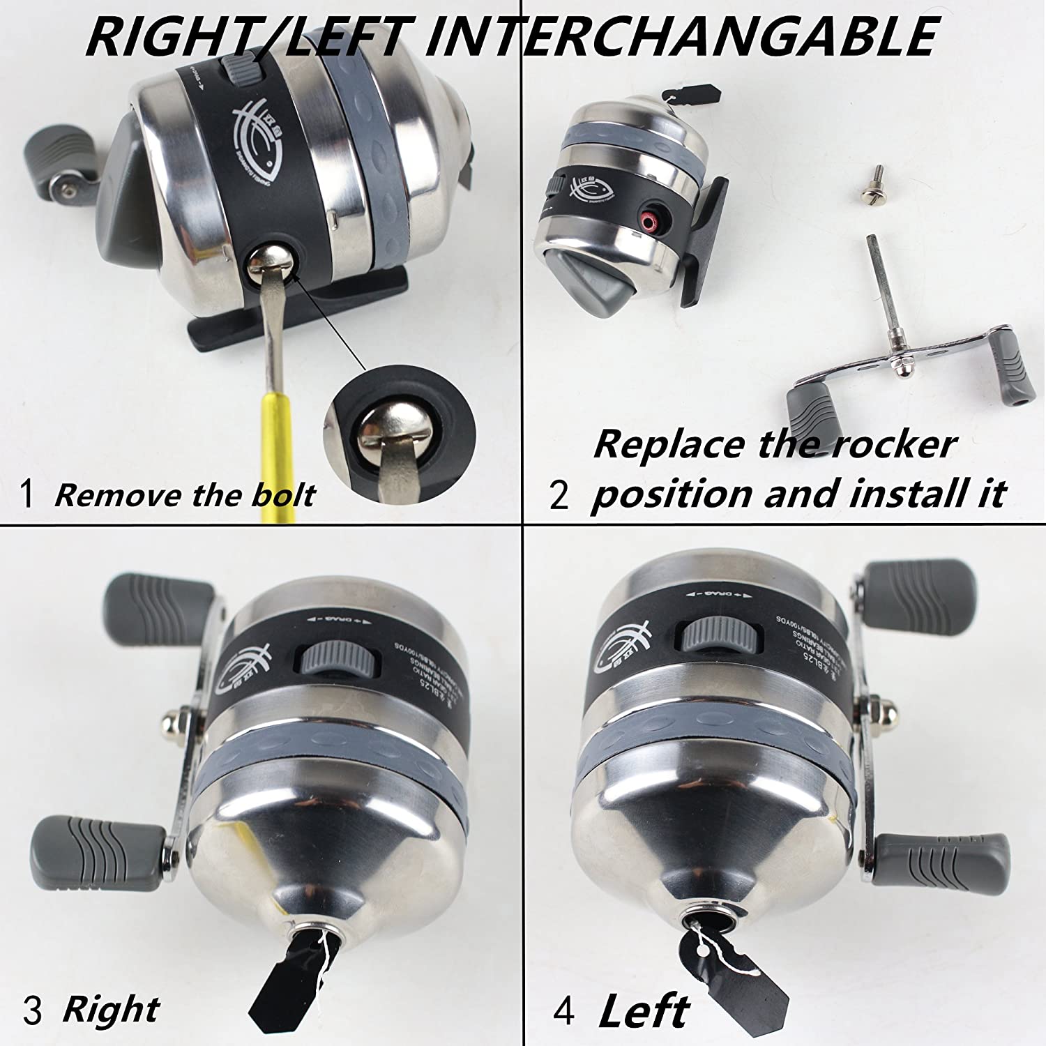 Bowfishing Reel Seat Spincast