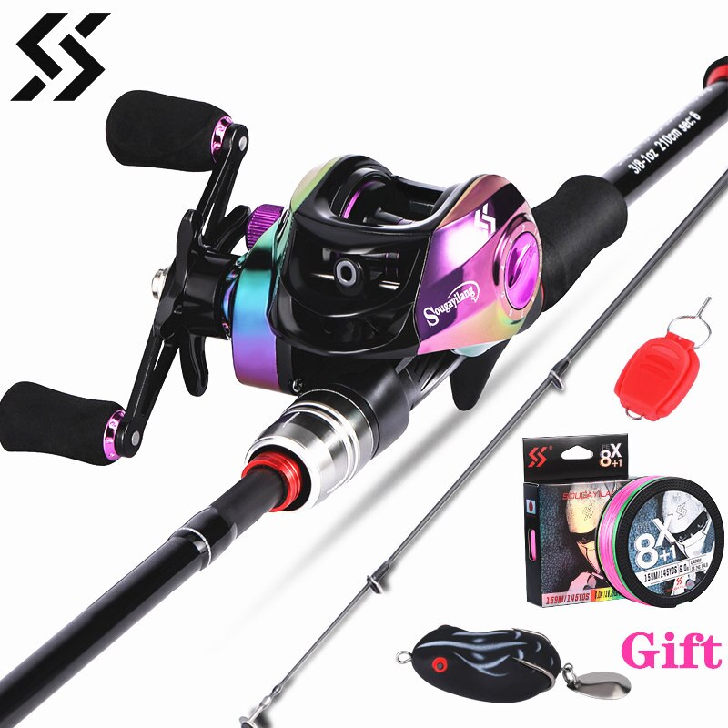 Power Carbon Fiber Baitcsting 5/6sections Rod