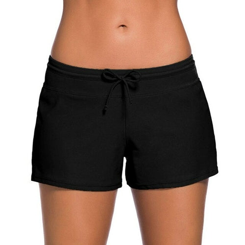 Women Tankini High Waist Bikini Swimming Bottom