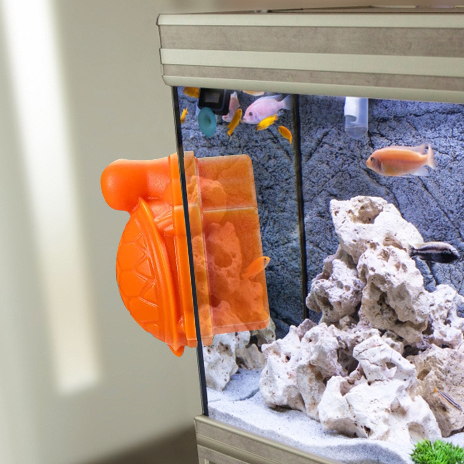 Turtle Magnetic Aquarium  Glass Brush