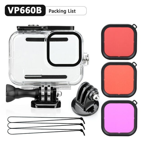 10 9 Black Underwater Waterproof Case Diving