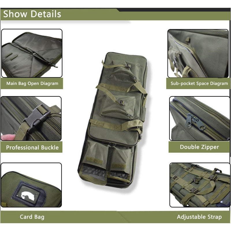 1.2m Tactical Gun Bag 1m Cs Hunting Tactical Bag