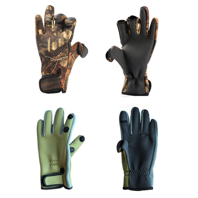 Winter Warm Comfortable Gloves For Outdoor Work Ice Fishing