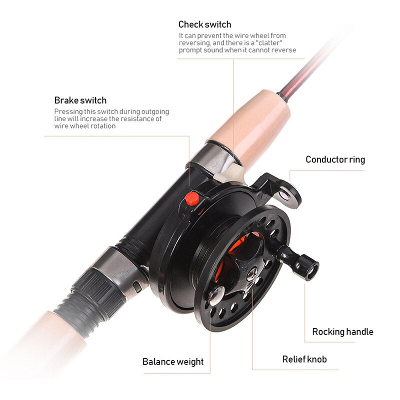 Winter Fishing Rods Mini Ice Fishing Rod