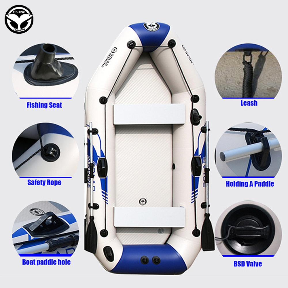 Inflatable Boat Pvc Fishing Kayak 3 Layer