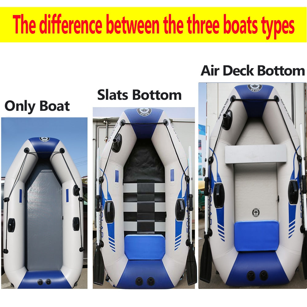 Inflatable Boat Pvc Fishing Kayak 3 Layer