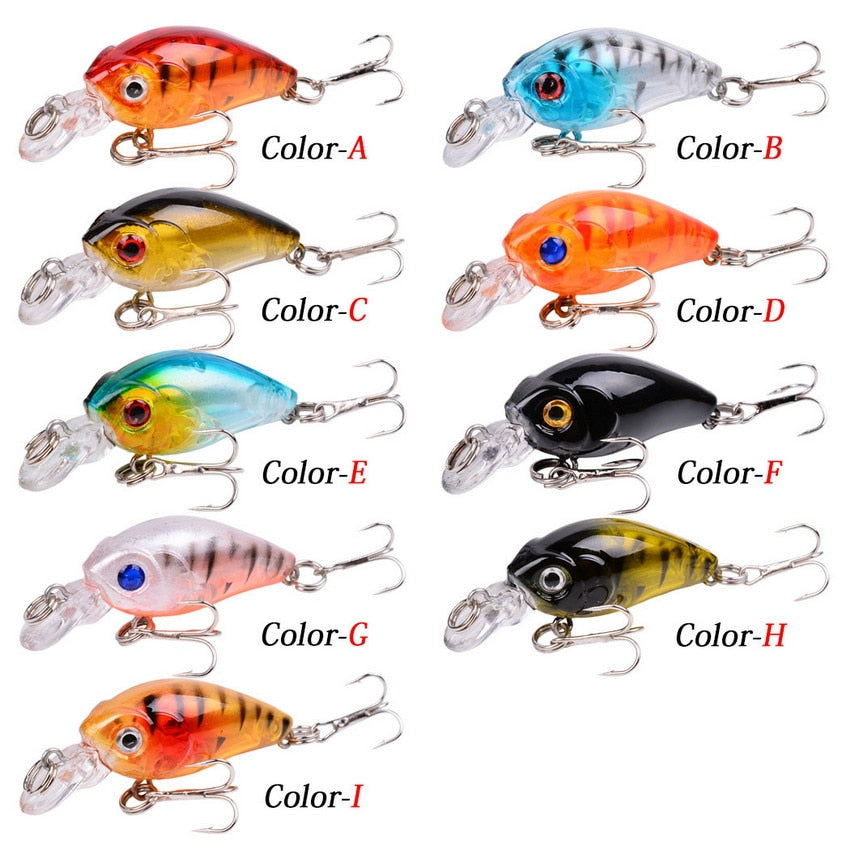 Minnow Fishing Lure 3d Eye Fish Baits