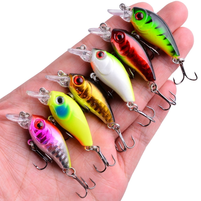 Minnow Fishing Lure 3d Eye Fish Baits