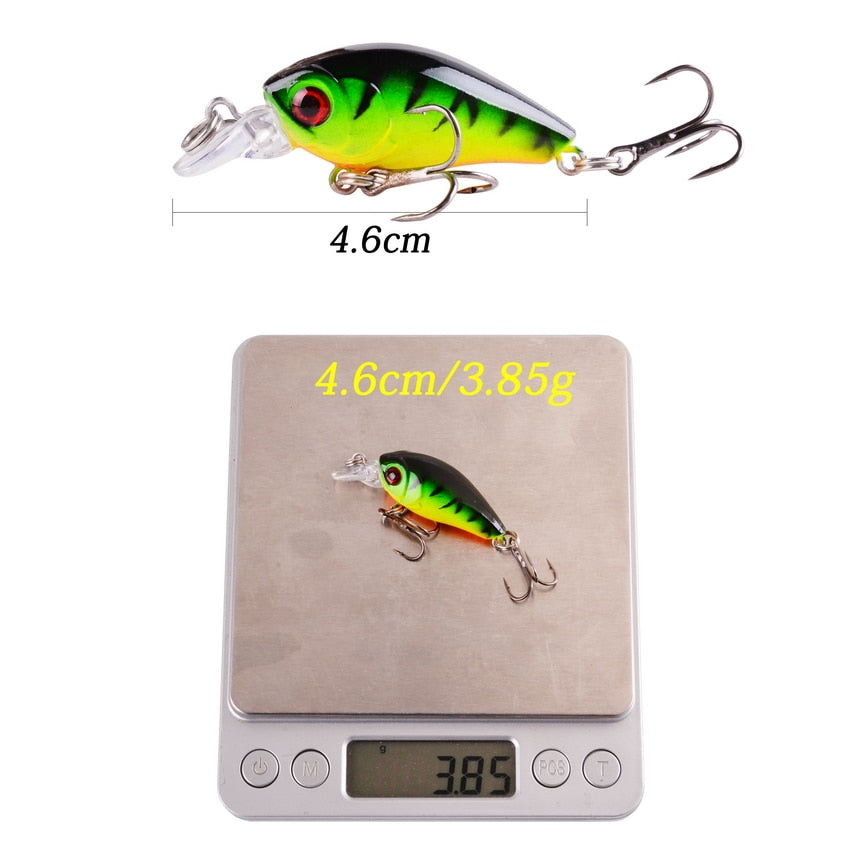 Minnow Fishing Lure 3d Eye Fish Baits