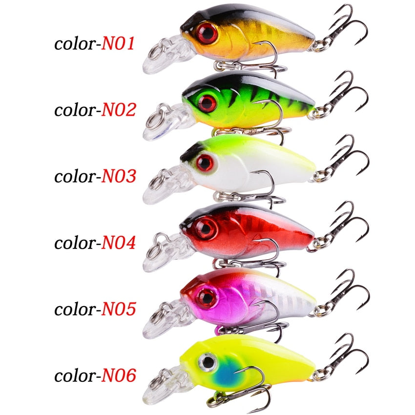 Minnow Fishing Lure 3d Eye Fish Baits