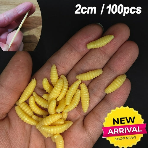 Lifelike Red Worm Soft Lure Earthworm