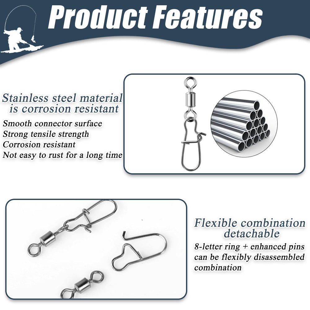 Fishing Hooks Sea Stainless Steel